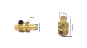 CX0023 70-95 mm² Kaynak Kablo Soketi Kauçuk Erkek Trafimet İtalyan