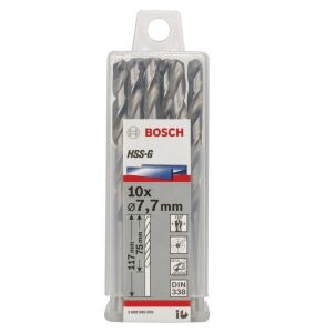 Bosch HSS-G 7,7x117 mm Metal Matkap Ucu 10'lu Paket 2608585505