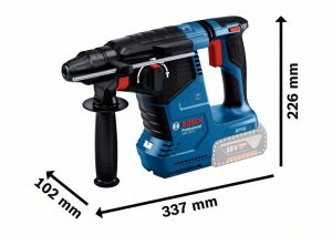 Bosch GBH 187 Tek Akülü Kırıcı Delici 4 Amper Bez Çantalı