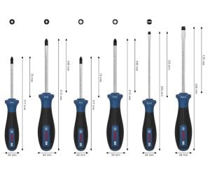 Bosch PRO PH/PZ/SL 6'lı Tornavida Seti 1600A039PD