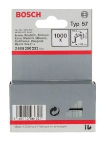 Bosch Zımba Teli Tip 57 10,6 x 1,25 x 12 mm (GTH 18V-14) 2609200232
