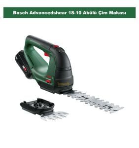 Bosch Advancedshear 18V-10 Akülü Çim ve Çit Kesme 1 x 2Ah 0600857000