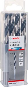 Bosch HSS PointeQ 10,3 mm Metal Matkap Ucu 5'li 2608577271