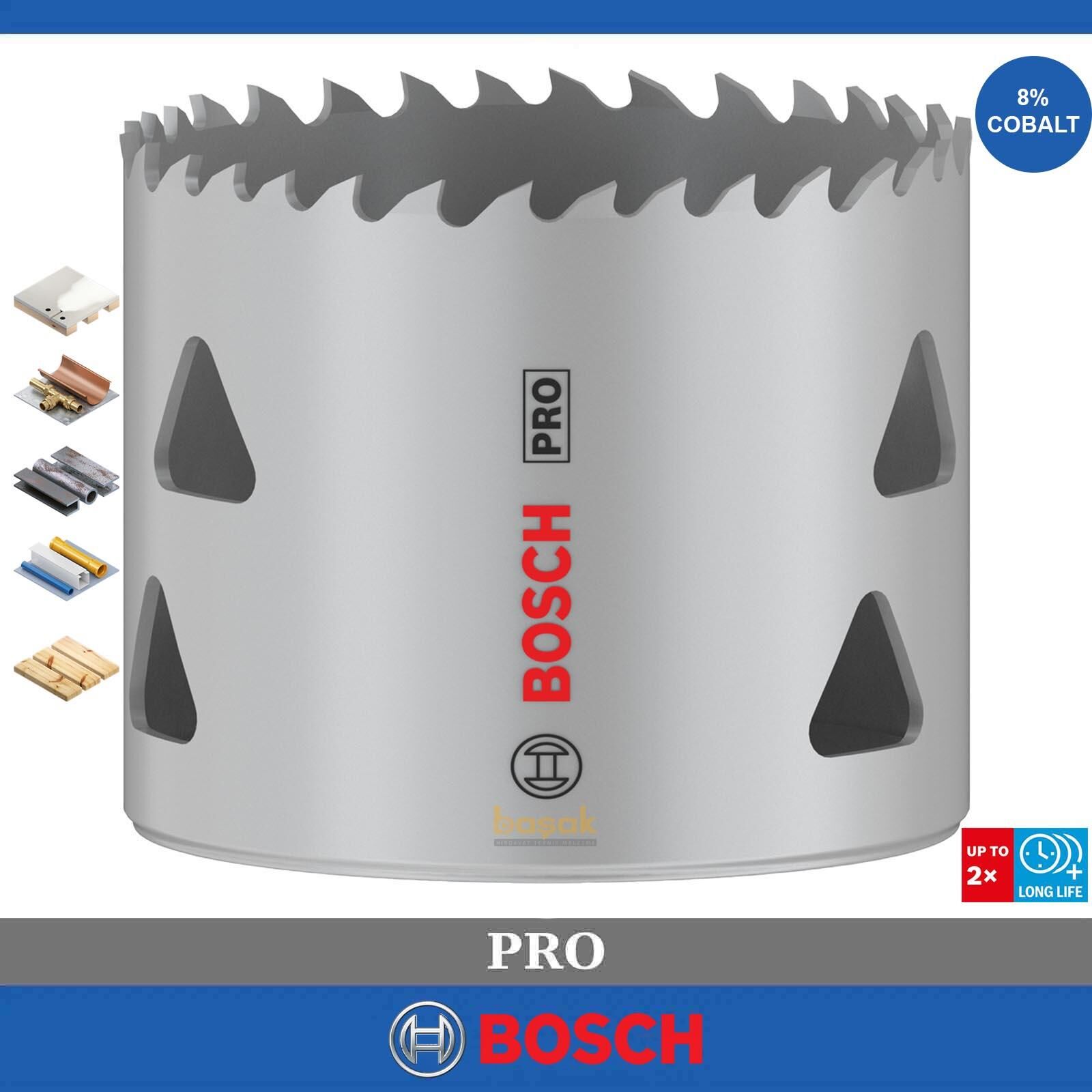 Bosch Pro 60 mm Multi Vidalı Bi-Metal Panç 2608901519