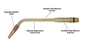 Yıldız 3610 Kaynak Kolu No:0 Kaynak Kapasitesi 0,2-0,5mm