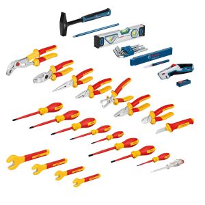Bosch 37 Parça 1000V Elektrikçi El Aletleri Seti L-Boxx 1600A02NG4