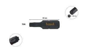 Ceta Form 5/16'' T20 x 30mm Darbeli Torx Bits Uç CB/516TX20