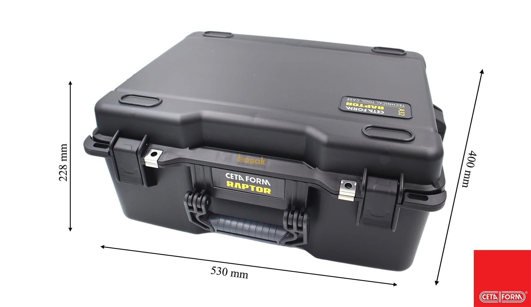 Ceta Form 530x400x228 mm Raptor Takım Çantası A32-XL | CETA FORM