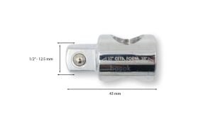 Ceta Form Dişi 3/8” Erkek 1/2” 3 Yollu Yükseltici Lokma Adaptörü C11-92