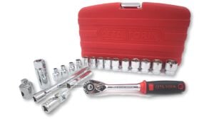 Ceta Form 20 Parça 3/8” 6 Köşe Lokma Takımı (Plastik Kutu) C10-20PH2