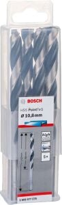 Bosch HSS PointeQ 10,8 mm Metal Matkap Ucu 5'li 2608577276