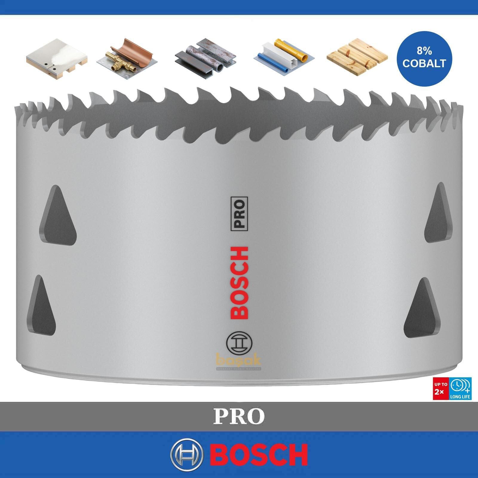 Bosch Pro 86 mm Multi Vidalı Bi-Metal Panç 2608901529