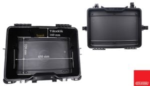 Ceta Form 530x400x285 mm Tekerlekli Raptor Takım Çantası A32H-XL