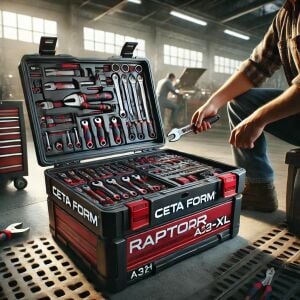Ceta Form 530x400x285 mm Tekerlekli Raptor Takım Çantası A32H-XL