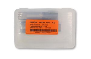 MTE G 1 x 11 Diş El Kılavuzu Takımı 2’li HSS DIN 5157