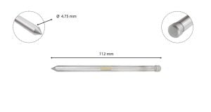 3Keego 4,75x112 mm Merkezleme Pimi HCB50 12-15 mm TCT Manyetik Uçlara