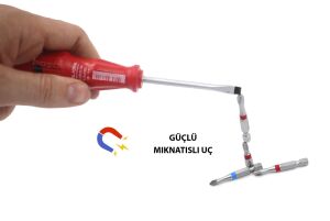 Ceta Form T30 x 25 mm Delikli Torx Bits Uç CB/811T