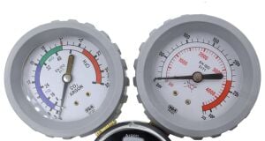 Yıldız 5740S 0-21 L/dk Argon Basınç Düşürücü Saat Arka Bağlantılı