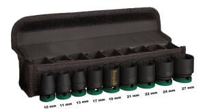 Bosch Pro 1/2'' 10-27 mm Havalı Lokma Takımı 9 Prç 2608003038