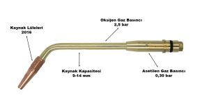 Yıldız 3616 Kaynak Kolu No:6 Kaynak Kapasitesi 9-14 mm