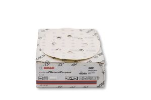 Bosch C450 125 mm 8 Delikli 180 Kum Zımpara Kağıdı 50'li 2608621745
