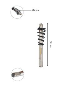 3Keego 10x50 mm HF50 25-60 mm TCT Panç Merkezleme Ucu Yaylı