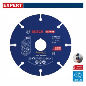 Bosch Expert 115 mm Taşlama İçin Ahşap ve Çok Amaçlı Kesme Diski 2608902488