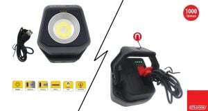 Ceta Form 1000 Lümen Şarjlı Led Projectör Lamba R14-CF10