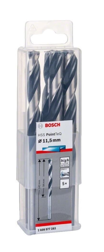 Bosch HSS PointeQ 11,5 mm 5'li Metal Matkap Ucu 2608577283