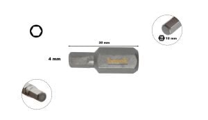 Ceta Form H10 4 x 30mm Allen Bits Uç CB/2004G