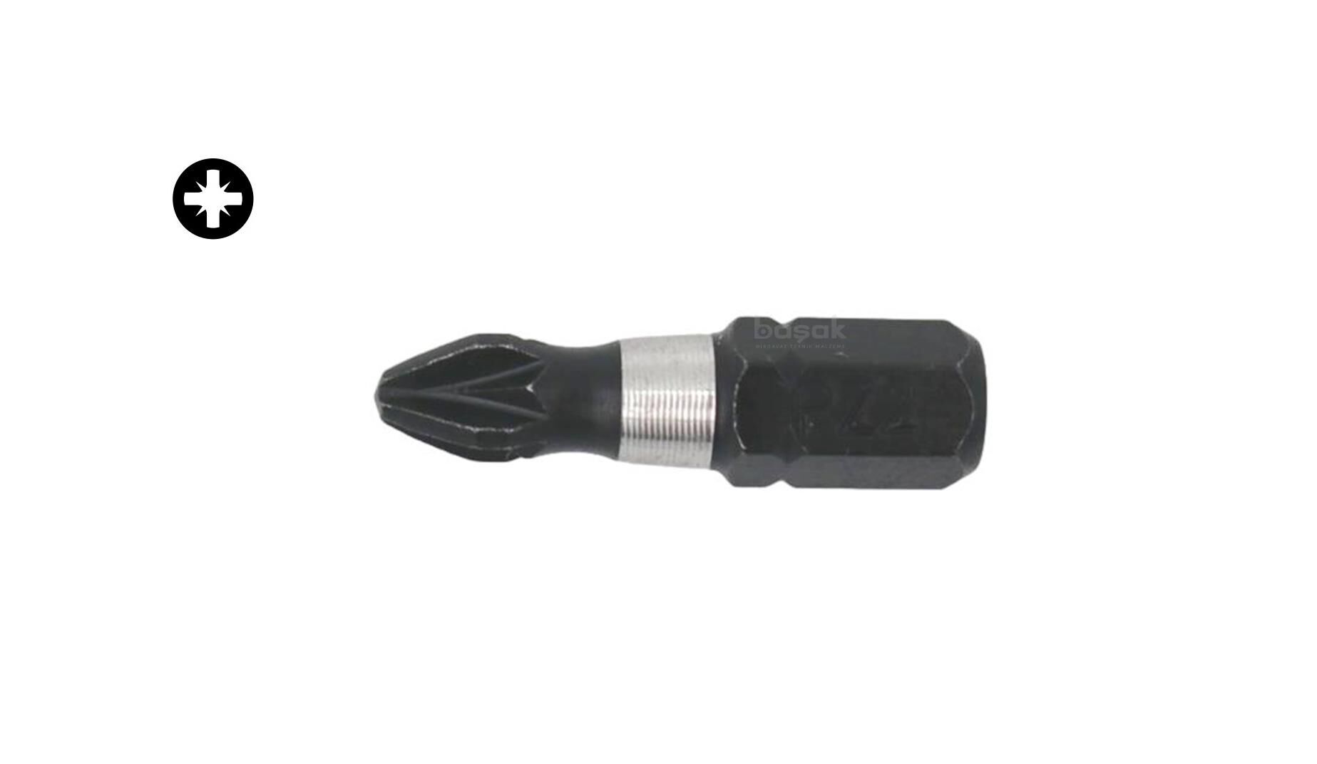 Ceta Form PZ2 x 25 mm Darbeli Yıldız Bits Uç  CB/352TM