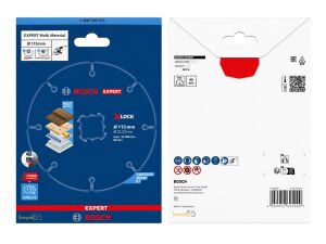 Bosch Expert 115 mm X-Lock Ahşap ve Çok Amaçlı Kesme Diski 2608902374