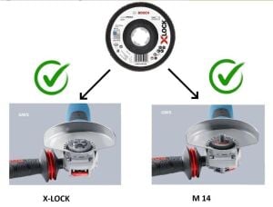 Bosch Expert 125 mm X-Lock Ahşap ve Çok Amaçlı Kesme Diski 2608902375