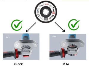 Bosch Expert 125 mm X-Lock Ahşap ve Çok Amaçlı Kesme Diski 2608902375