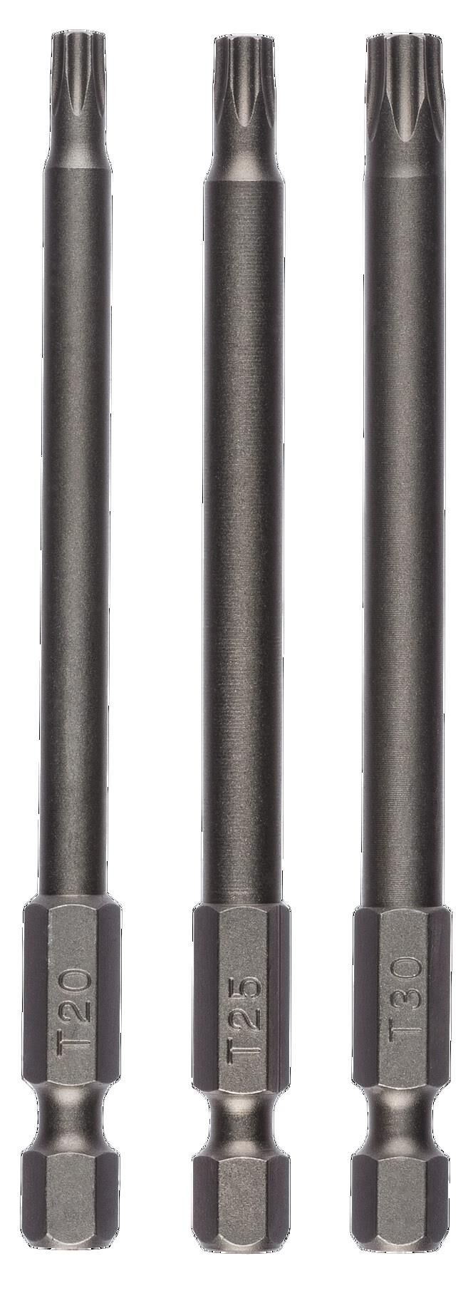 Bosch Torx Vidalama Uç Seti T20/25/30 x 89 mm 3'lü 2609255972 Bosch