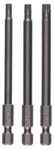 Bosch Torx Vidalama Uç Seti T20/25/30 x 89 mm 3'lü 2609255972 Bosch