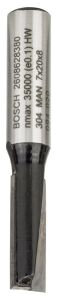 Bosch Standard W Çift Oluk Düz Freze 8*7*51 mm 2608628380