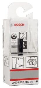Bosch Standard W Çift Oluk Düz Freze 8*7*51 mm 2608628380
