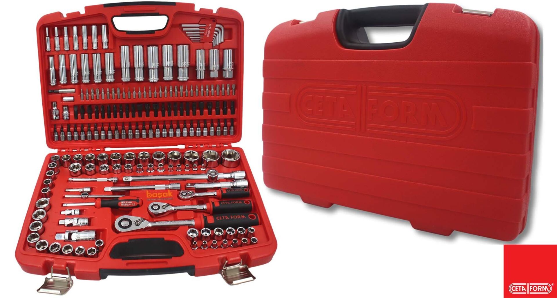 Ceta Form 180 Parça Lokma Takımı 1/4-3/8-1/2'' C20-180PH2