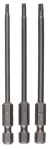 Bosch Torx Bits Ucu Seti T8 / T10 / T15 x 89 mm 3'lü 2609255971