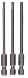 Bosch Torx Bits Ucu Seti T8 / T10 / T15 x 89 mm 3'lü 2609255971