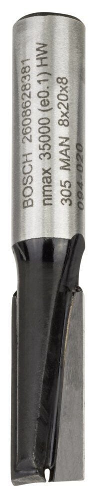 Bosch Standard W Çift Oluk Düz Freze 8*8*51 mm 2608628381