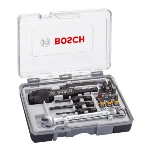 Bosch 20 Parça Vidalama ve (HSS-W) Delme Ucu Seti 2607002786