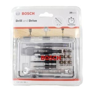 Bosch 20 Parça Vidalama ve (HSS-W) Delme Ucu Seti 2607002786