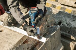 Bosch GWS 180-LI Tek Akülü Taşlama 4 Amper 115 mm Bez Çantalı