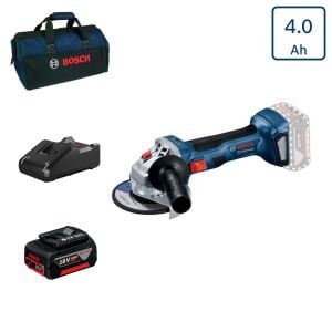 Bosch GWS 180-LI Tek Akülü Taşlama 4 Amper 115 mm Bez Çantalı