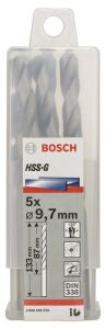 Bosch HSS-G 9,7x133 mm Metal Matkap Ucu 5'li Paket 2608585520