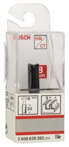 Bosch Standard W Çift Oluk Düz Freze 8*9*51 mm 2608628382