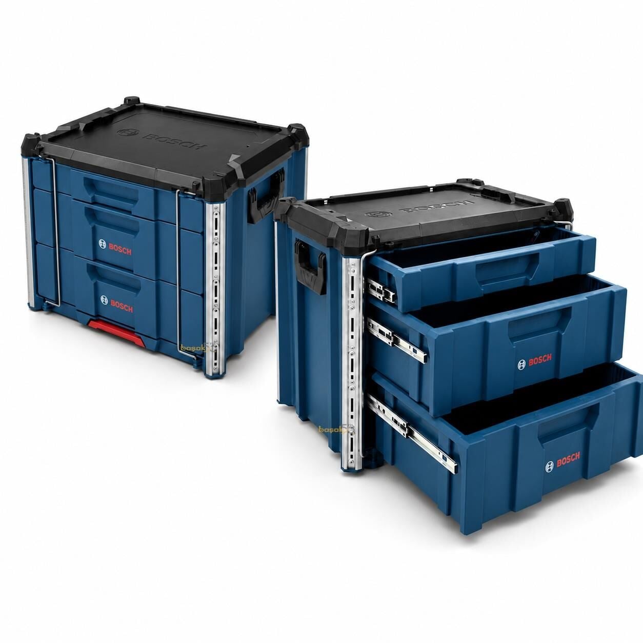 Bosch Yeni L-BOXX Contractor 3 Çekmeceli Takım Çantası 1600A037E3