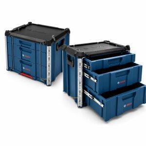 Bosch Yeni L-BOXX Contractor 3 Çekmeceli Takım Çantası 1600A037E3